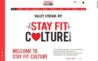 Stay Fit Culture of Bay Shore website
