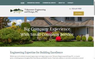 Tiderunner Engineering and Design, P.C. website