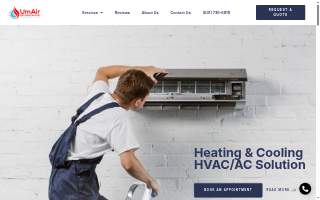 UMAIR Mechanicals Inc. website
