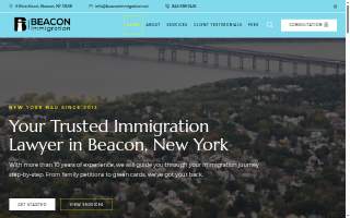 Beacon Immigration website