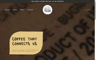 Big Mouth Coffee Roasters website