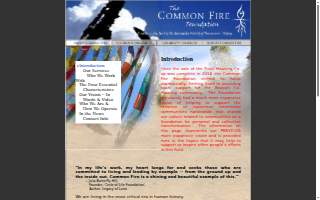 Common Fire Foundation website