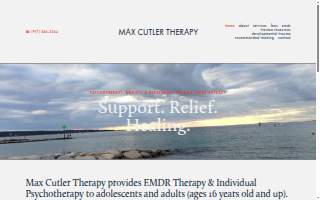 Max Cutler Therapy website