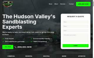 Surface Prep Pros website