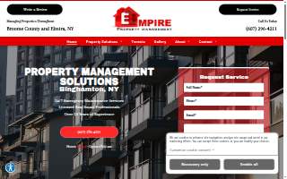 Empire Property Management website