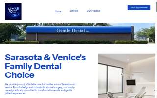 Gentle Dental Care website