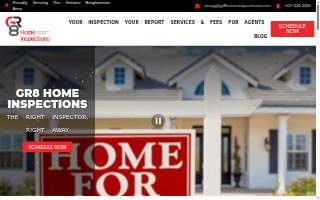 GR8 Home Inspections website