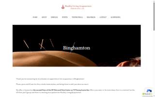 Healthy Living Acupuncture, Amanda Lewis, L.Ac. website