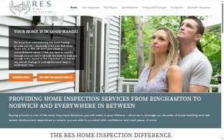 RES Home Inspection website