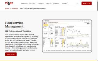 Riger Marketing website