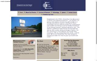 Vestal Eye Care website
