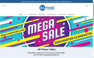 All Phase Video-Security Inc website