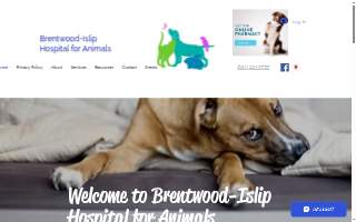 Brentwood-Islip Hospital for Animals website