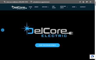 DelCore Electric of Brentwood website