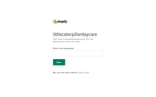 Little Caterpillar Daycare website
