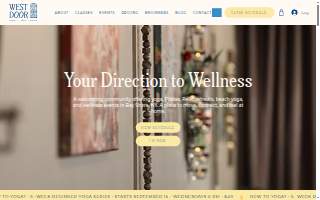 West Door Yoga website