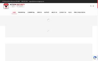 Action Security Group website