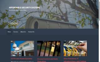 Affordable Security Systems website