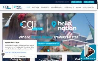 CGI Digital of Gates website