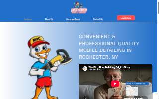 Dirty Burd Detailing website