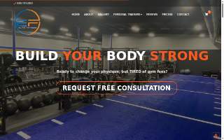 Elite Fitness Personal Training website