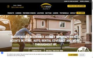 Elmwood Agency of Brighton website