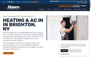 Hawn Heating & Air Conditioning Inc website
