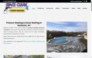 Space Clean of Brighton website