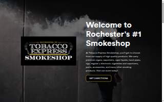Tobacco Express Smokeshop of Brighton website