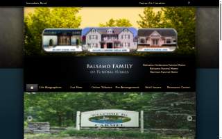 Balsamo Funeral Home website