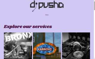 DJ Pusha website
