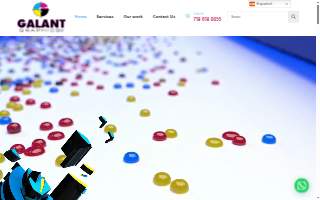 Galant Graphics website