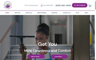 Gloria Cleaning website