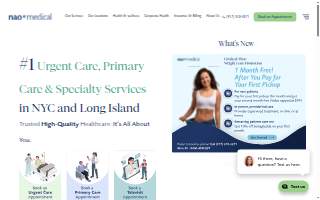 Nao Medical - Hicksville Urgent Care of Plainview website