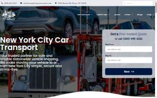New York City Car Transport website