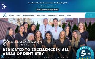 Oelbaum & Kagan Dentistry website