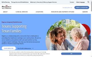 Regency Health Care: Home Care CDPAP Agency In Bronx, NY | TBI & NHTD Services In NY website