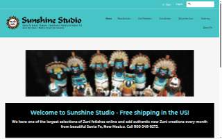 Sunshine Photo Studio website