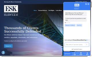 The Law Offices of Elliot S. Kay website