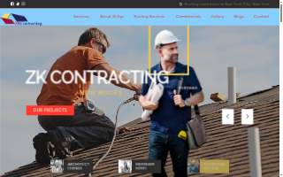 ZK Contracting Bronx NYC Local Law 11 NYC DOB Facade & Parapet Walls Contractor website
