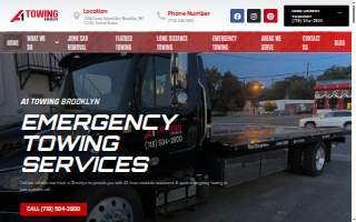 A1 Towing Brooklyn website