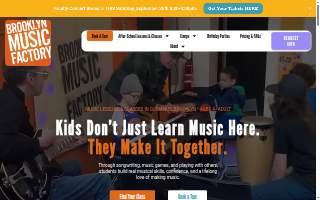 Brooklyn Music Factory website