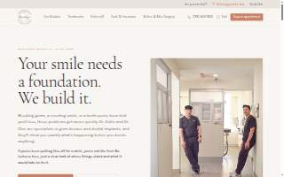 Brooklyn Periodontics & Implant Dentistry website