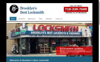 Brooklyn's Best Locksmith & Hardware website