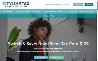 Cityline Tax & Multiservices Inc website
