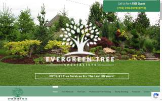 Evergreen Tree Specialists website