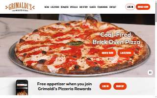 Grimaldi's Pizzeria of Overland Park website