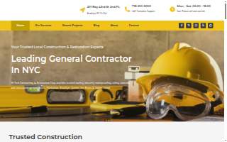 Hi Tech Contracting & Restoration Corp website