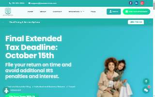 JVS Tax Services LLC website