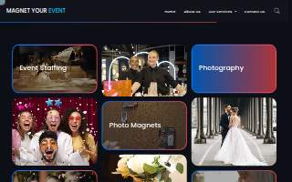 Magnet Your Event 360 Photo Booth rental of Brooklyn website
